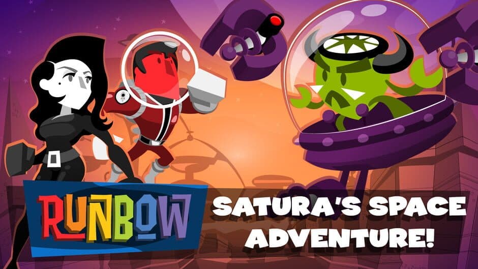 Runbow: Satura's Space Adventure screenshot 1