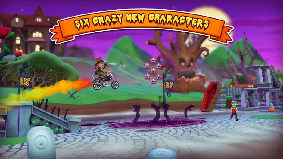 Joe Danger 2: The Movie - Undead Movie Pack screenshot 4