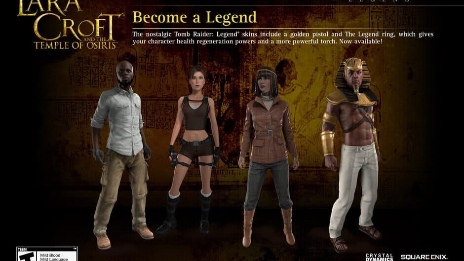 Lara Croft and the Temple of Osiris: Legend Pack screenshot 1