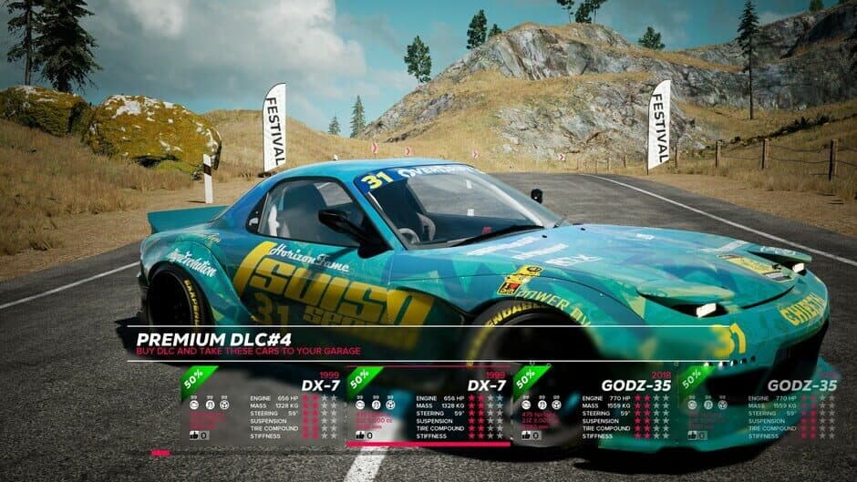 OverDrift Festival: Premium Cars Pack#4 screenshot 2