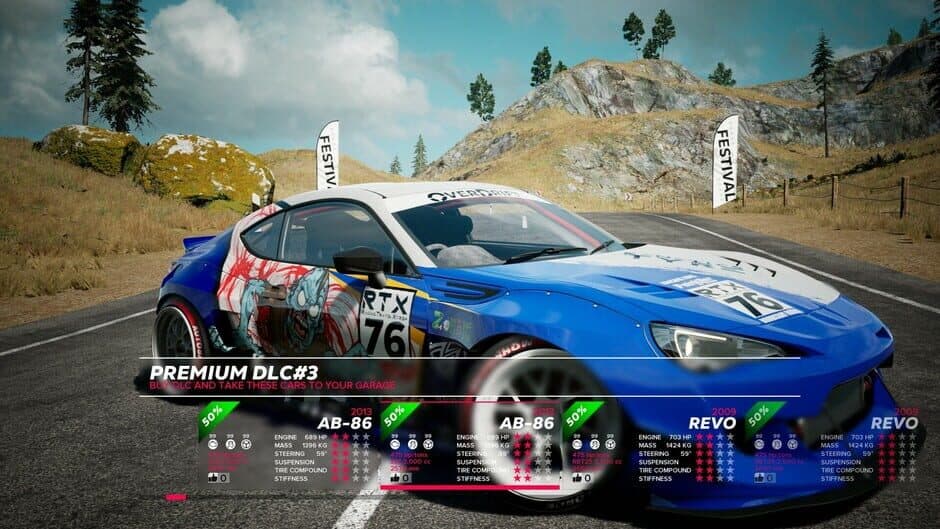 OverDrift Festival: Premium Cars Pack#3 screenshot 1