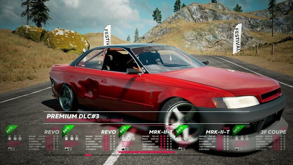 OverDrift Festival: Premium Cars Pack#3 screenshot 5