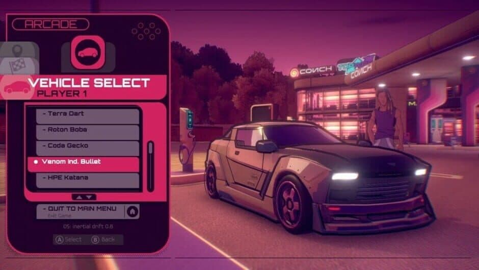 Inertial Drift: Twilight Rivals screenshot 4