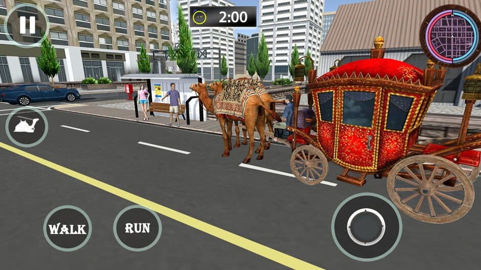 Passenger Camel Taxi Driving screenshot 1
