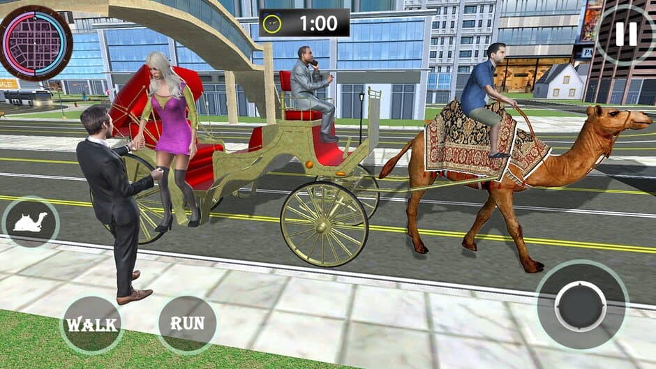 Passenger Camel Taxi Driving screenshot 4