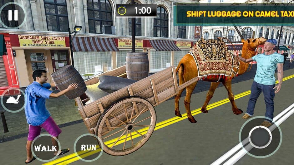 Passenger Camel Taxi Driving screenshot 5