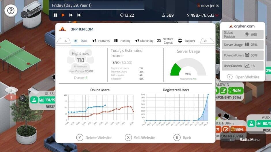 Startup Company: Console Edition screenshot 1