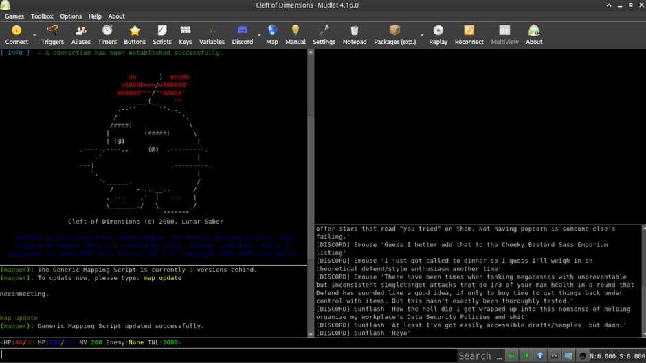 The Cleft of Dimensions screenshot 1
