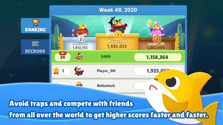 Baby Shark Run Away screenshot 3