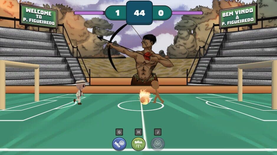 Lendas do Pebol: Mythic Football screenshot 5