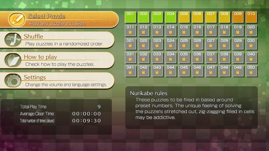 Puzzle by Nikoli S: Nurikabe screenshot 5