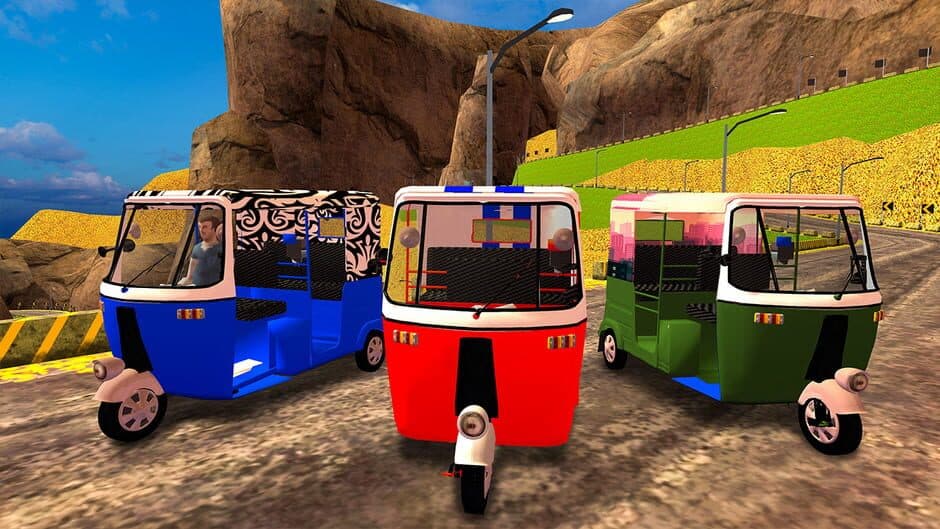 Tuk Tuk Extreme: Real Car Driving Simulator & Parking 2023 Car Games 3D Vehicle screenshot 1
