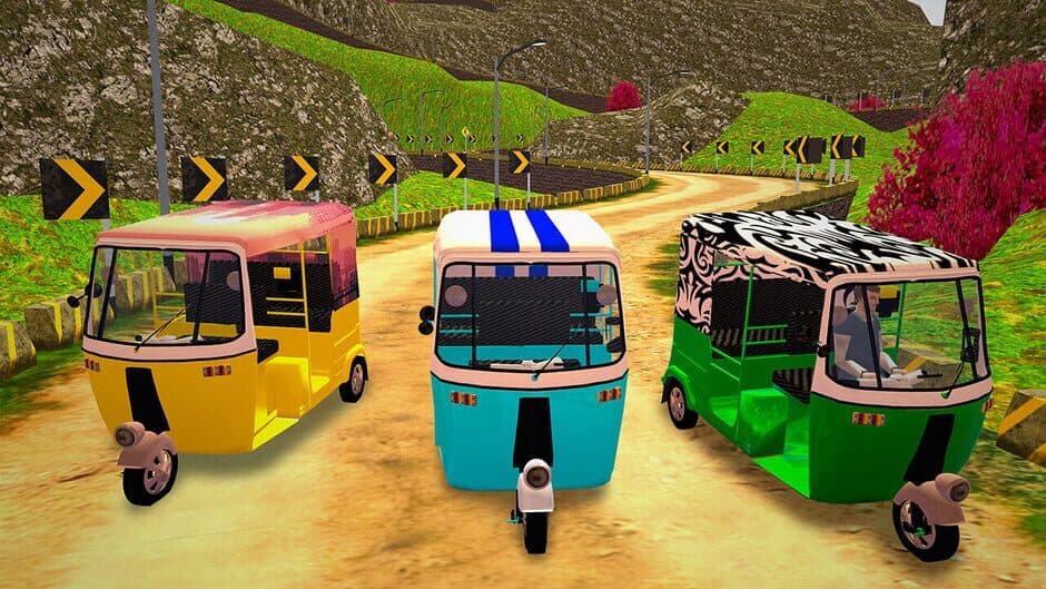 Tuk Tuk Extreme: Real Car Driving Simulator & Parking 2023 Car Games 3D Vehicle screenshot 5