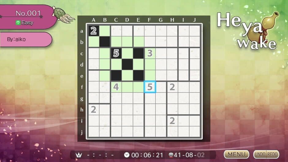 Puzzle by Nikoli S Heyawake screenshot 2