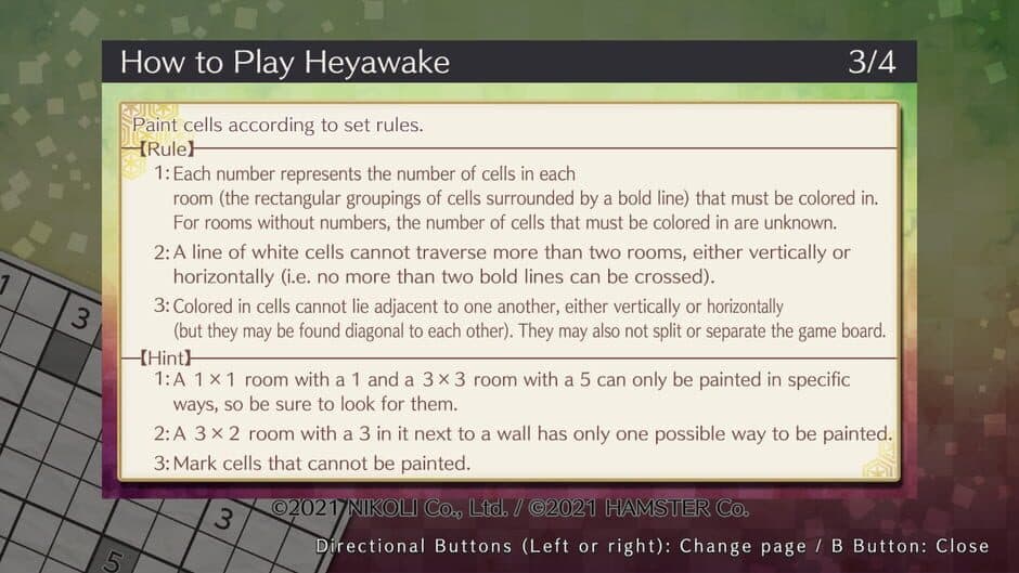 Puzzle by Nikoli S Heyawake screenshot 4