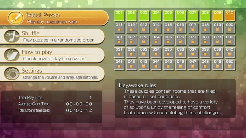 Puzzle by Nikoli S Heyawake screenshot 5