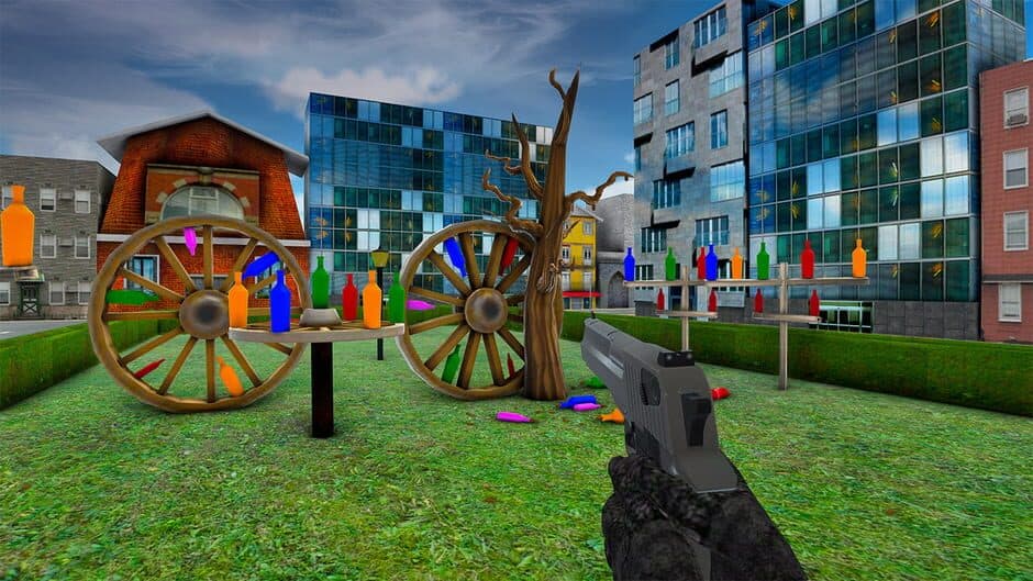 Counter Bottle Shooter: Pro Aim Master Target Bottle Shoot 3D Game Strike Pistol screenshot 2