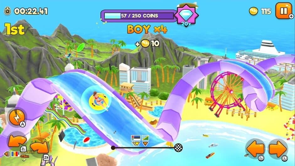 Uphill Rush Water Park Racing screenshot 3