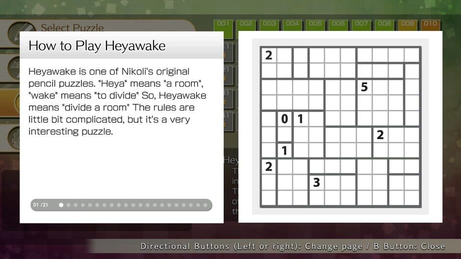 Puzzle by Nikoli S Heyawake screenshot 6