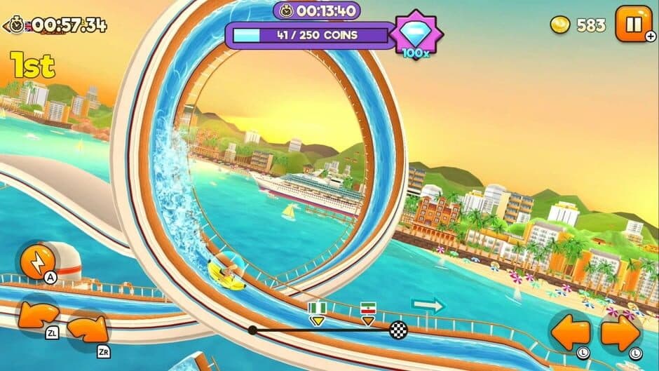 Uphill Rush Water Park Racing screenshot 6