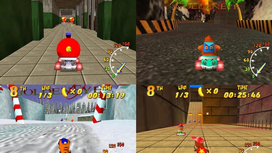 Diddy Kong Racing: GoldenEye screenshot 1