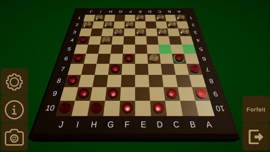 Decent Checkers screenshot 1