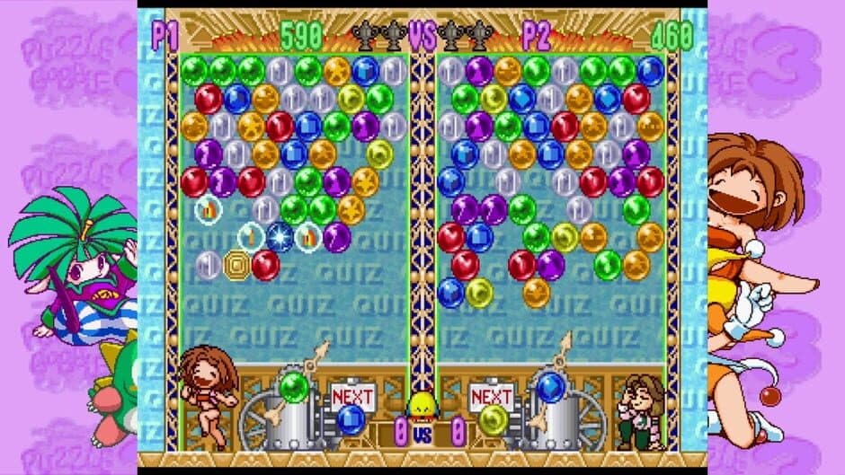 Puzzle Bobble 2X/Bust-A-Move 2: Arcade Edition & Puzzle Bobble 3/Bust-A-Move 3: S-Tribute screenshot 4