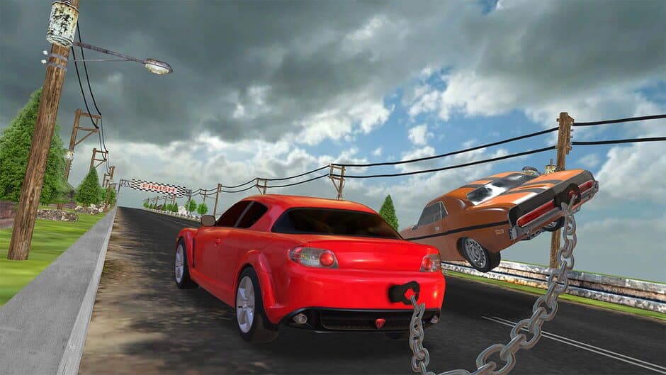 Chain Car Stunt Simulator: 3D Extreme Highway Car Driving Games screenshot 2