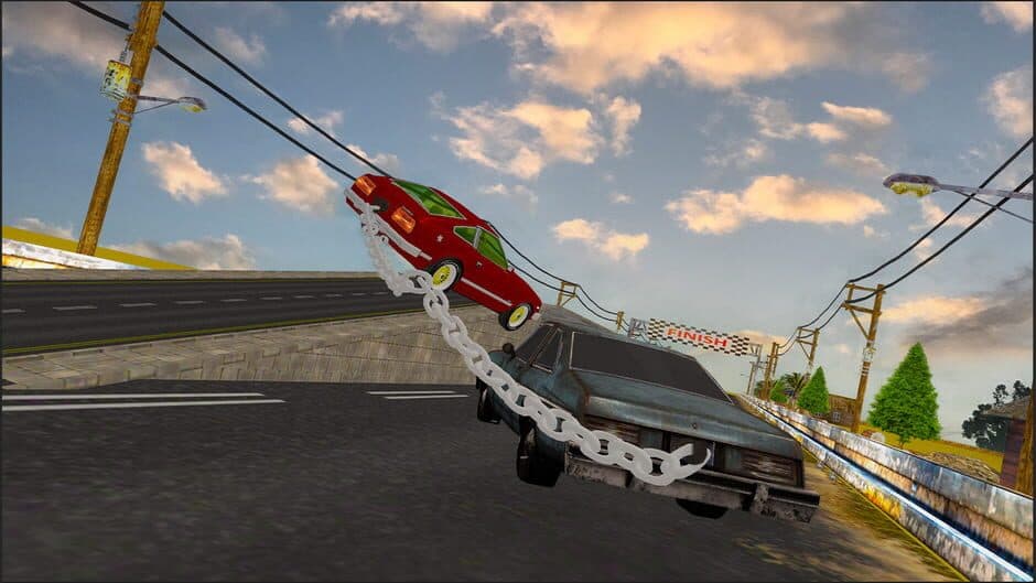 Chain Car Stunt Simulator: 3D Extreme Highway Car Driving Games screenshot 3