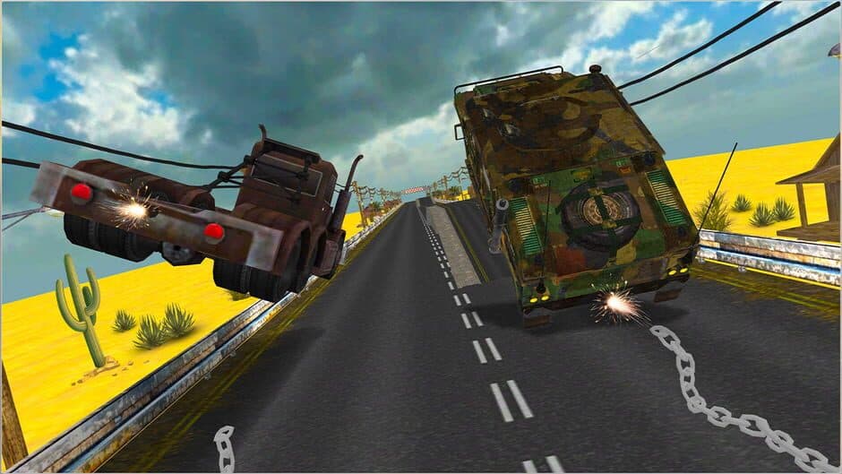 Chain Car Stunt Simulator: 3D Extreme Highway Car Driving Games screenshot 4