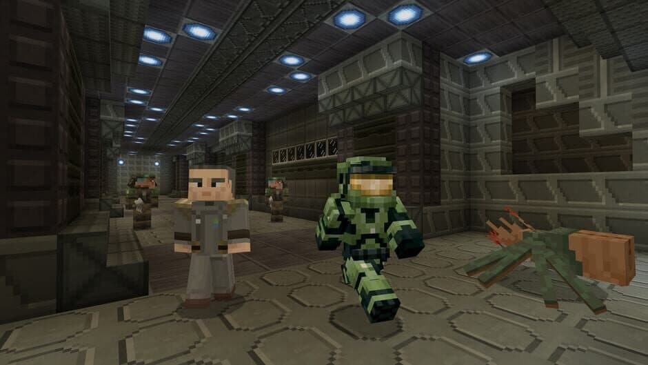Minecraft: Master Chief Mash-up screenshot 3