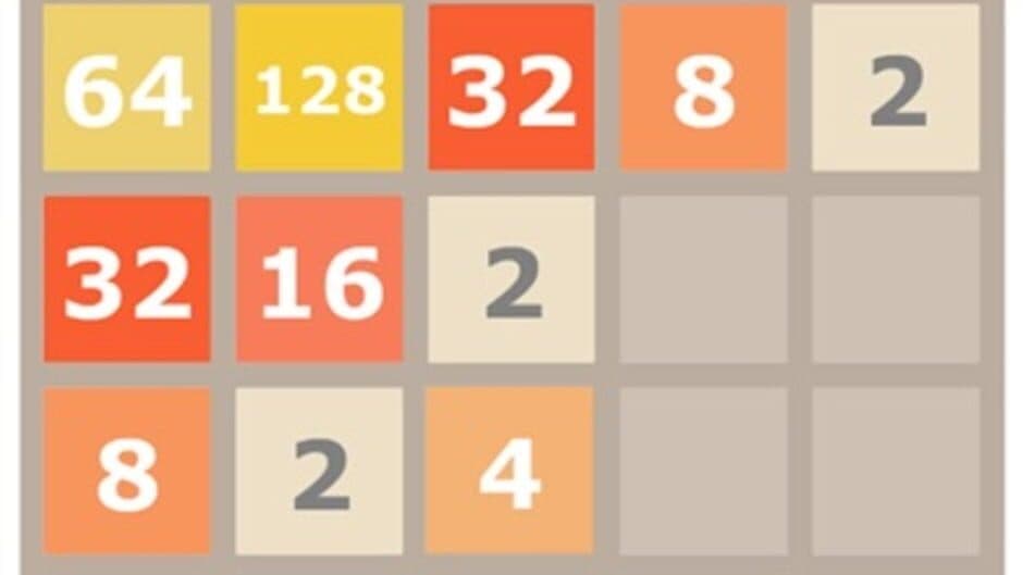 2048 5x5 screenshot 1