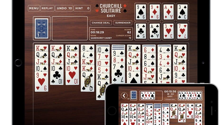 Churchill Solitaire screenshot 1