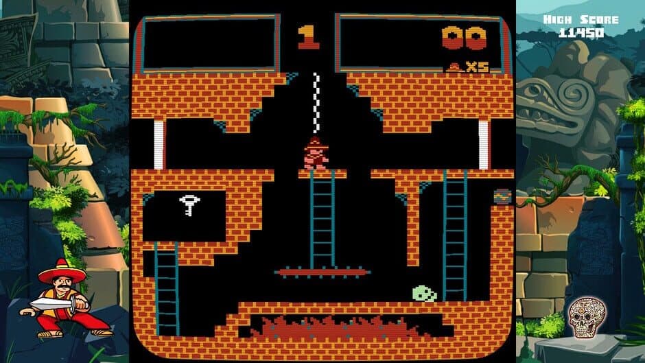 Montezuma's Revenge: 8-Bit Edition screenshot 2