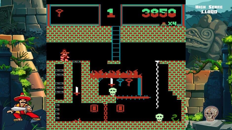 Montezuma's Revenge: 8-Bit Edition screenshot 5