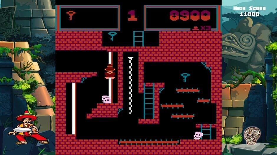 Montezuma's Revenge: 8-Bit Edition screenshot 6