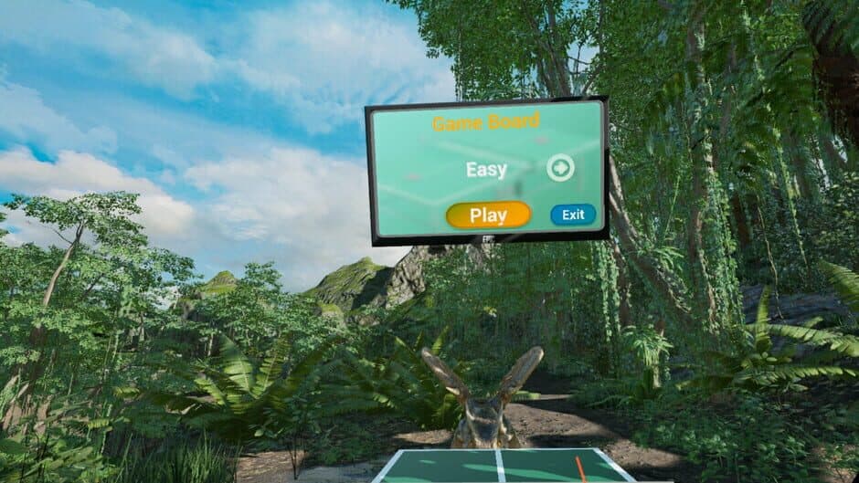 VR Dinosaur Pingpong screenshot 2