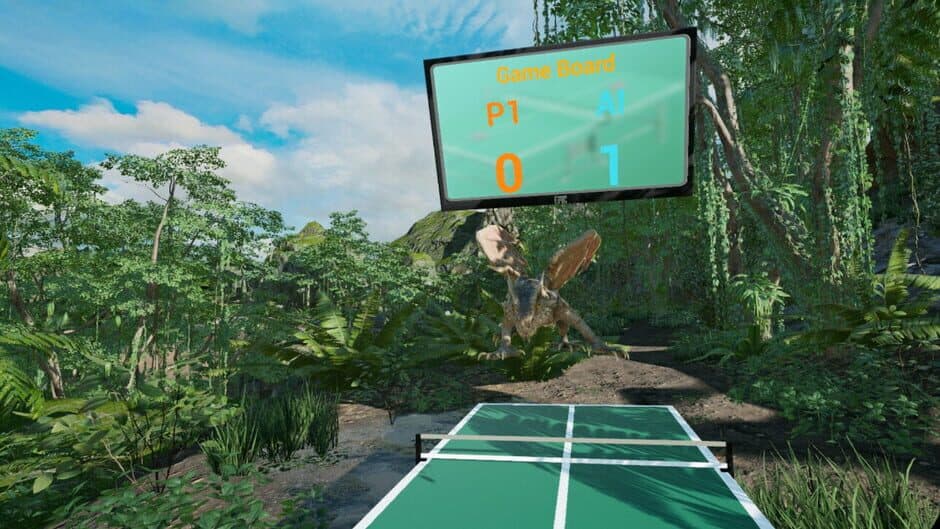 VR Dinosaur Pingpong screenshot 5