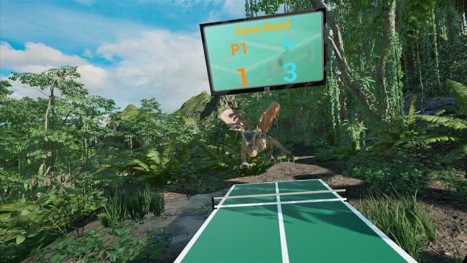 VR Dinosaur Pingpong screenshot 6