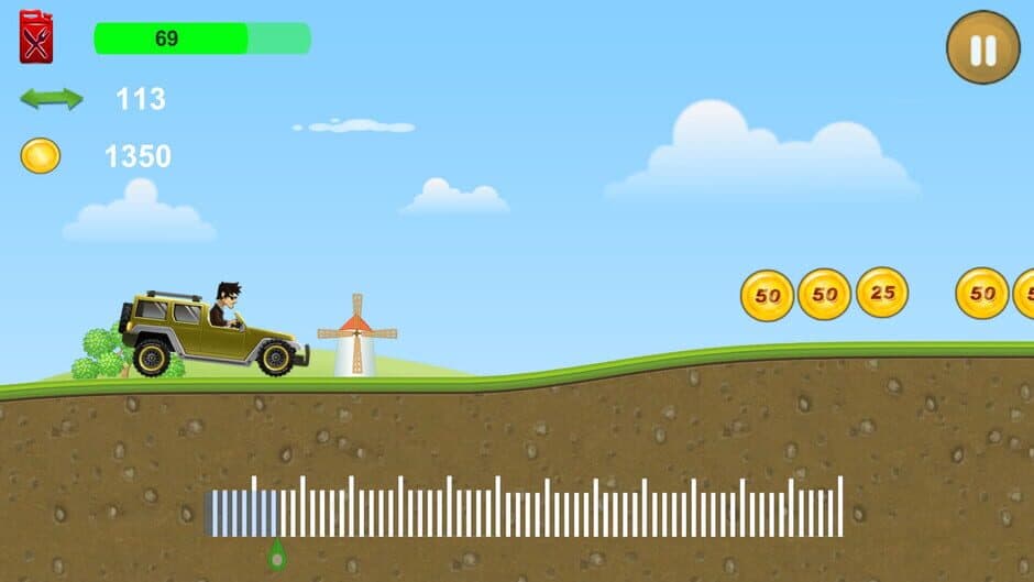 Crazy Hill Racing screenshot 3
