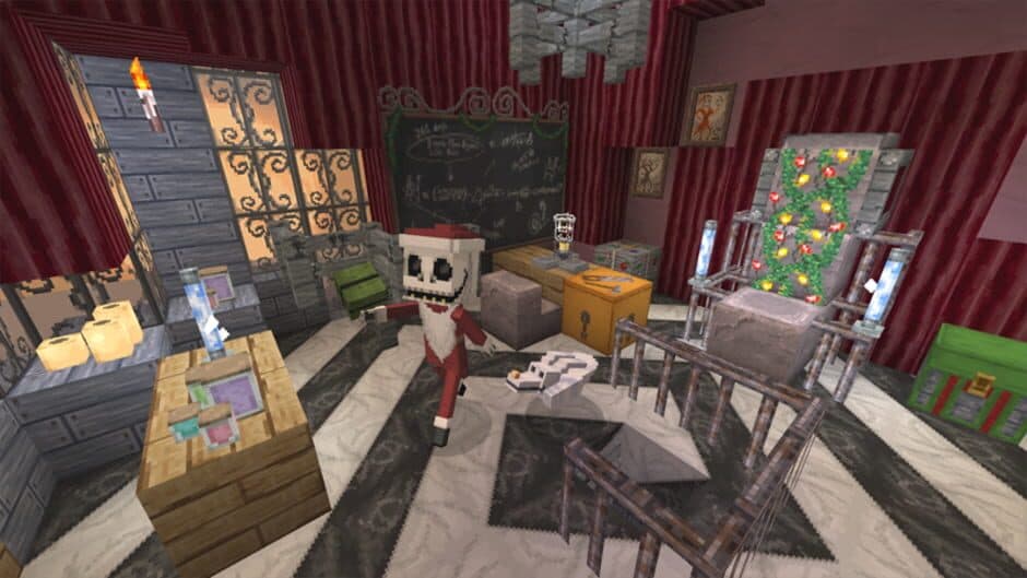 Minecraft: The Nightmare Before Christmas Mash-up screenshot 1
