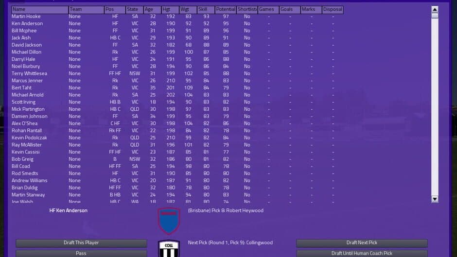 Australian Football Coach 2023 screenshot 5