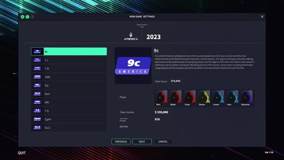 League Manager 2023 screenshot 3