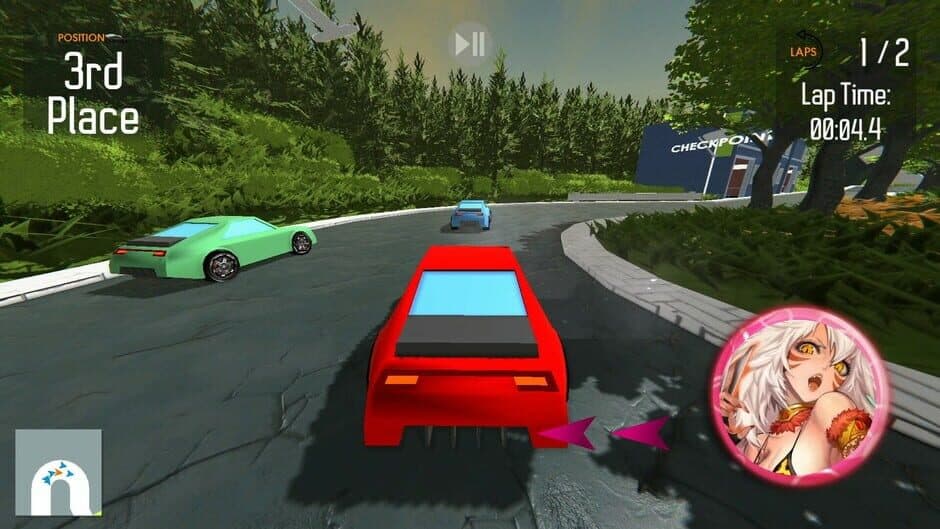 Lewd Anime Racing screenshot 1