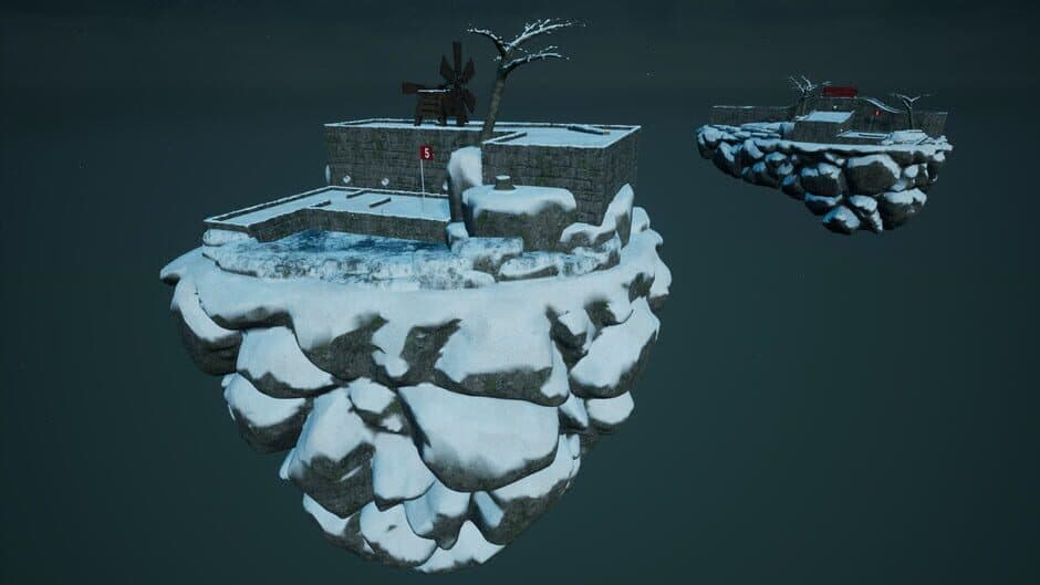 Golfing In Aether: Winter screenshot 2