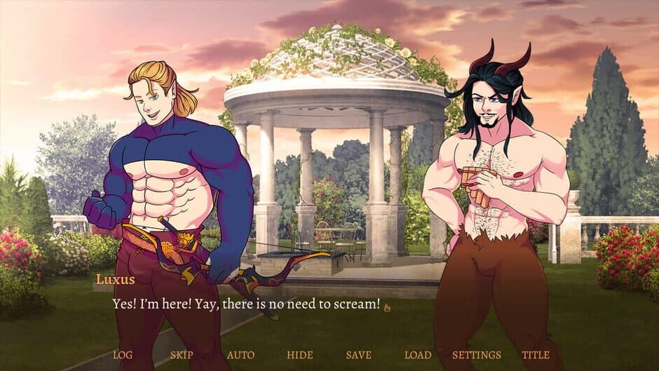 Burning Secrets: A Bara Visual Novel screenshot 3