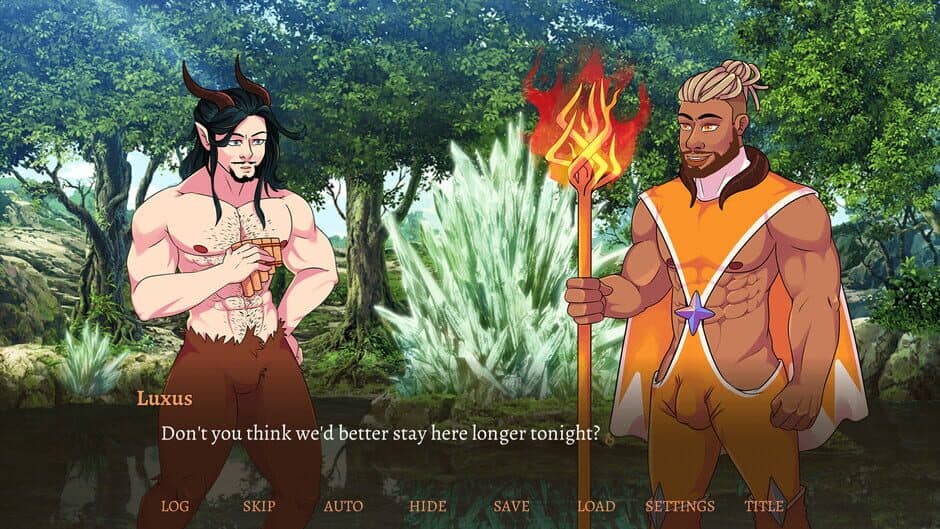 Burning Secrets: A Bara Visual Novel screenshot 4