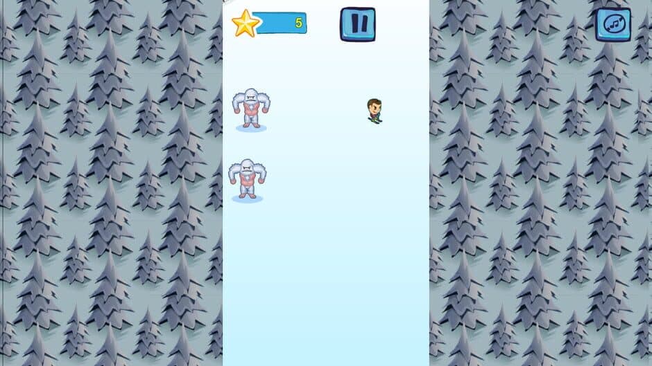 ZigZagging Ski screenshot 2