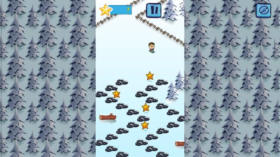 ZigZagging Ski screenshot 3