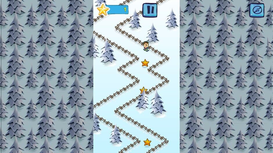 ZigZagging Ski screenshot 4